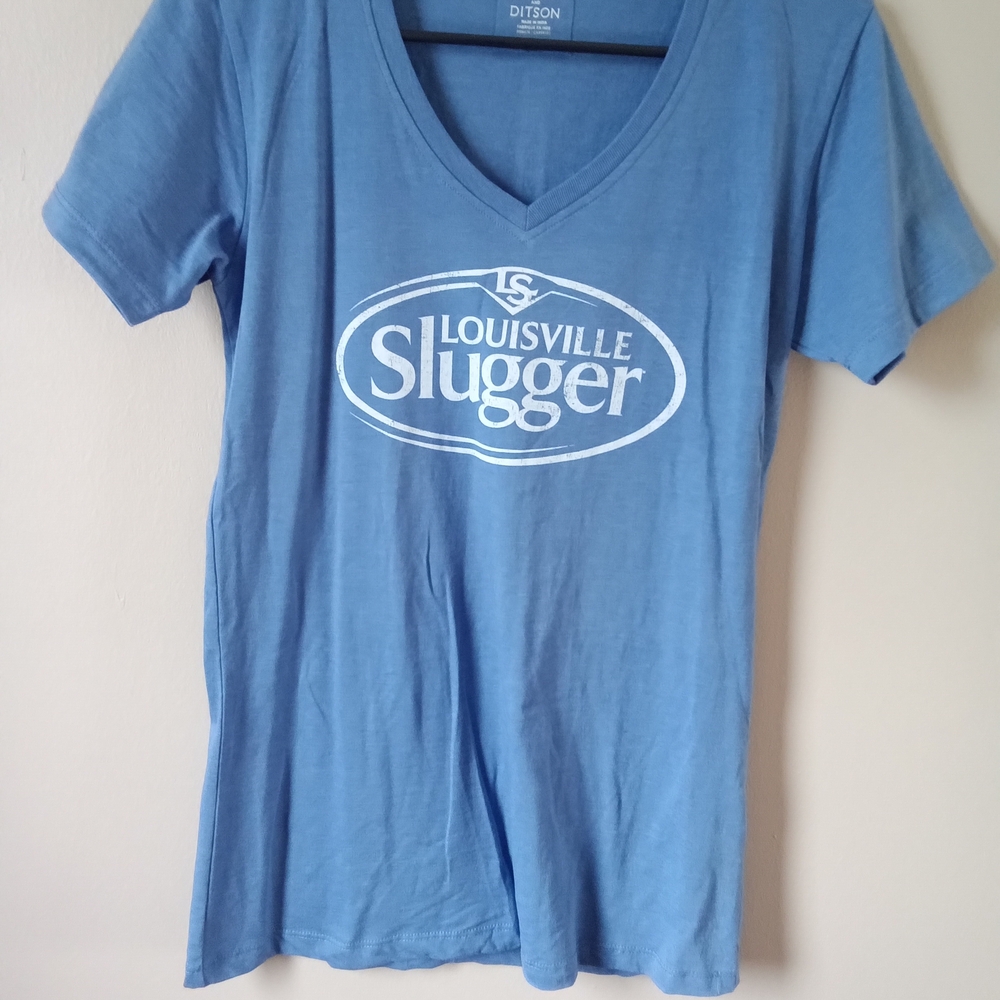 Louisville Slugger Blue Short Sleeve Tee
